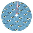thumbnail image 1 of Yiaed Dolphin Lovers Print Christmas Tree Skirt , Tree SkirtsTree Mat for Christmas Winter Holiday Indoor Decorations-36", 1 of 7