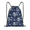 thumbnail image 1 of Yiaed Dragon Print Drawstring Bags Drawstring Backpack Bulk String Back Pack Gym Sport Bag-Medium, 1 of 5