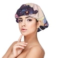 thumbnail image 1 of Yiaed Dragon Print Satin Bonnet Silk Bonnet Hair Bonnet for Sleeping Hair Bonnets, 1 of 6