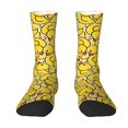thumbnail image 1 of Yiaed Duck1 Print Great elasticity Crew Socks Sports socks for Men and Women, 1 of 5