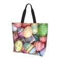 thumbnail image 1 of Yiaed Easter Eggs Print Handbag for Women Tote Purse Shoulder Bag Large Fashion Hobo Purse Handbag Shopping Tote, 1 of 5