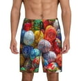 thumbnail image 1 of Yiaed Easter Eggs for Men's Soft Sleep Pajama Short Lounging Pajama Shorts-X-Large, 1 of 8