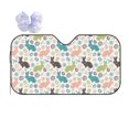 thumbnail image 1 of Yiaed Easter Rabbit Print Car Windshield Sunshade Front Auto Car Front Window Sun Shade Foldable Sun Visor Shield Cover Auto Accessories for Sedan SUV Truck-Medium, 1 of 5