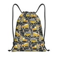thumbnail image 1 of Yiaed Excavator At Work Print Drawstring Bags Drawstring Backpack Bulk String Back Pack Gym Sport Bag-Small, 1 of 5
