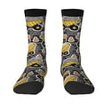 thumbnail image 1 of Yiaed Excavator At Work Print Great elasticity Crew Socks Sports socks for Men and Women, 1 of 5