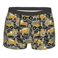thumbnail image 1 of Yiaed Excavator At Work Print Men's Soft Cotton Boxer Shorts Breathable Boxers Underwear Moisture-Wicking Underwear Stretch Boxer Briefs for Man-Large, 1 of 1