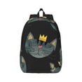 thumbnail image 1 of Yiaed Faces Of The Cat Print Backpack, Premium Laptop Backpack, Travel Backpack for Women, Lightweight Backpacks, Comfortable Back Pack-Medium, 1 of 7
