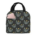thumbnail image 1 of Yiaed Faces Of The Cat Print Insulated Lunch Bag Reusable Cute Tote Lunch Box, Leakproof Cooler Lunch Bags for Work Office Travel School Picnic, 1 of 5