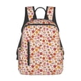 thumbnail image 1 of Yiaed Fall 70s Groovy Hippie Print Lightweight Backpack Travel Backpacks Hiking Daypack for Women Men, 1 of 5