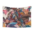 thumbnail image 1 of Yiaed Fantasy Colorful Beast Print Dog Blankets-Cat Blanket Washable for Couch Protection,Puppy Blanket, Soft Plush Reversible Throw Furniture Protector-Medium, 1 of 8