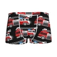 thumbnail image 1 of Yiaed Fire and Rescue Truck Print Boys' Boxer Briefs Cotton Casual Stretch Comfort Boys Boxers - Kids Boxer Briefs Underwear for Boys (6-18)-X-Small, 1 of 5