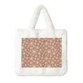 thumbnail image 1 of Yiaed Fireworks1 Print Fluffy Shoulder Bag Plush Bags Women Ladies Tote Bag Fluffy White Furry Purse Handbag for Autumn and Winter, 1 of 7
