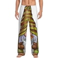 thumbnail image 1 of Yiaed Fishing Gnome Fisherman Print Men's Lounge Pants, Loose PJ Bottoms, Long Pajama Pants for Men-Medium, 1 of 6