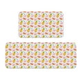 thumbnail image 1 of Yiaed Flamingo And Pineapple Kitchen Rugs Sets of 2 Kitchen Mats Cushioned Anti Fatigue Kitchen Rug Tapetes Para Cocina for Sink,Laundry Room, 1 of 6