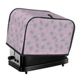 thumbnail image 1 of Yiaed Flamingo Print Two Slice Bread Machine Cover, Universal Size Kitchen Appliance Cover for Bread Machine,Bread Machine Cover, 1 of 7