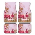 thumbnail image 1 of Yiaed Flamingos In The Tropical Forest Print Carpet Floor Mats for Cars, Auto Accessories Front & Rear Car Floor Mats Car Floor Foot Mat Sets of 4 Pieces, 1 of 7