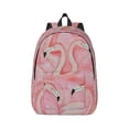 thumbnail image 1 of Yiaed Flamingos Print Backpack, Premium Laptop Backpack, Travel Backpack for Women, Lightweight Backpacks, Comfortable Back Pack-Medium, 1 of 7