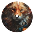 thumbnail image 1 of Yiaed Floral Fox Print Christmas Tree Skirt , Tree SkirtsTree Mat for Christmas Winter Holiday Indoor Decorations-48", 1 of 7