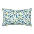 thumbnail image 1 of Yiaed Floral In Blue Print Brushed Microfiber Envelope Pillowcases, Standard,Envelope Closure Pillow Cases(Without Pillow Core)-20"x30", 1 of 6