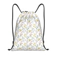 thumbnail image 1 of Yiaed Floral Print Drawstring Bags Drawstring Backpack Bulk String Back Pack Gym Sport Bag-Small, 1 of 5