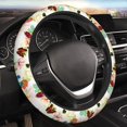 thumbnail image 1 of Yiaed Floral Vintage Steering Wheel Cover,Universal 15 Inch Anti Slip Steering Wheel Protector Car Accessories Interior for Auto Truck SUV, 1 of 5