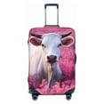 thumbnail image 1 of Yiaed Flower Field Cow Print Travel Luggage Cover Suitcase Protector Fits 18-32 Inch Luggage Wheel Covers Patterned Elastic Luggage Anti-scratch（No luggage）-X-Large, 1 of 5