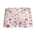 thumbnail image 1 of Yiaed Flower Leaves Print Boys' Boxer Briefs Cotton Casual Stretch Comfort Boys Boxers - Kids Boxer Briefs Underwear for Boys (6-18)-XX-Small, 1 of 5
