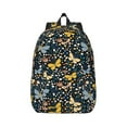 thumbnail image 1 of Yiaed Flowers Butterfly Print Backpack, Premium Laptop Backpack, Travel Backpack for Women, Lightweight Backpacks, Comfortable Back Pack-Small, 1 of 7