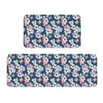 thumbnail image 1 of Yiaed Flowers Kitchen Rugs Sets of 2 Kitchen Mats Cushioned Anti Fatigue Kitchen Rug Tapetes Para Cocina for Sink,Laundry Room, 1 of 6
