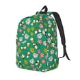 thumbnail image 1 of Yiaed Flying Bees Print Print Laptop Backpack Travel Canvas Backpack Vintage Aesthetic Backpack for School Knapsack Backpack Backpack for School-Small, 1 of 5