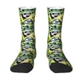 thumbnail image 1 of Yiaed Football Doodle Print Great elasticity Crew Socks Sports socks for Men and Women, 1 of 5