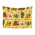 thumbnail image 1 of Yiaed Forest Guard Print Dog Blankets-Cat Blanket Washable for Couch Protection,Puppy Blanket, Soft Plush Reversible Throw Furniture Protector-Small, 1 of 8