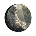 thumbnail image 1 of Yiaed Forest Meditating White Tiger 标题-17 inch, 1 of 6