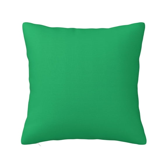 Yiaed Forestgreen Print Pillow Covers Super Soft Decorative Square Throw Pillow Covers Case Cushion Covers for Sofa Couch Bedroom Car Decor(No pillow core)-18"x18"