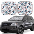thumbnail image 1 of Yiaed Fourth Of July Party Print Car Front Windshield Sun Shade,Foldable Anti-UV Car Sunshade for Front Window for Most Vehicles-Small, 1 of 5