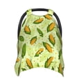 thumbnail image 1 of Yiaed Fresh Corn Print Baby Car Seat Canopy Carrier Cover, Breathable Nursing Cover for Breastfeeding,Multi-Use Infant Carseat Stroller Cover, 1 of 7