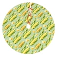 thumbnail image 1 of Yiaed Fresh Sweet Corn Print Christmas Tree Skirt , Tree SkirtsTree Mat for Christmas Winter Holiday Indoor Decorations-36", 1 of 7