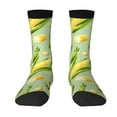 thumbnail image 1 of Yiaed Fresh Sweet Corn Print Great elasticity Crew Socks Sports socks for Men and Women, 1 of 5