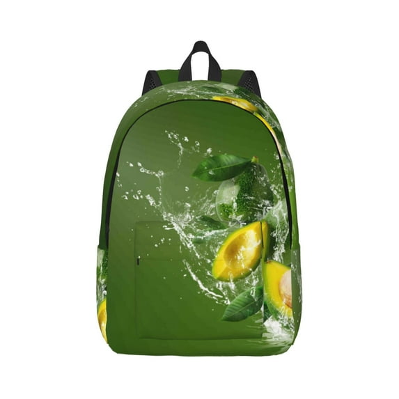 Yiaed Friut Avocado Print Backpack, Premium Laptop Backpack, Travel Backpack for Women, Lightweight Backpacks, Comfortable Back Pack-Small