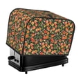 thumbnail image 1 of Yiaed Fruits Peach Print Two Slice Bread Machine Cover, Universal Size Kitchen Appliance Cover for Bread Machine,Bread Machine Cover, 1 of 7