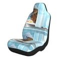 thumbnail image 1 of Yiaed Funny Cat Taking a Bath Print Car Seat Covers,Universal Auto Seats Protector Fits for Car,SUV Sedan,Truck,Automotive Seat Covers & Accessories-1, 1 of 9