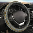 thumbnail image 1 of Yiaed Funny Construction Steering Wheel Cover,Universal 15 Inch Anti Slip Steering Wheel Protector Car Accessories Interior for Auto Truck SUV, 1 of 2