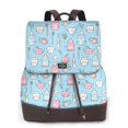 thumbnail image 1 of Yiaed Funny Cute Teeth Print Laptop Backpack for Women Slim Computer Bag Work Travel College Backpack Purse Fits 14 Inch Notebook, 1 of 4