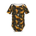 thumbnail image 1 of Yiaed Funny Fox by the Field Print Infant Climbing Short Sleeve Onesie One-Piece Baby Bodysuit Clothes 0-12 Months -6 Months, 1 of 6