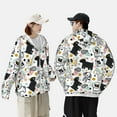 thumbnail image 1 of Yiaed Funny Puppy Print Sun Shirts UPF 50+ Protection Hoodie Rash Guard Shirt UV Shirt Long Sleeve Fishing Outdoor Lightweightase-Large, 1 of 5
