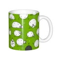 thumbnail image 1 of Yiaed Funny Sheep Doing Yoga Print Ceramics Coffee,Large Handle Design,Extra Large Tea and Coffee Cup for Office and Home Mugs, 1 of 6