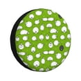 thumbnail image 1 of Yiaed Funny Sheep Doing Yoga Print Tire Wheel Cover, Waterproof Spare Tire Cover Fit for Jeep, Truck,Trailer, RV, SUV, Camper and Most Vehicle-17 inch, 1 of 6