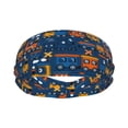 thumbnail image 1 of Yiaed Funny Steam Train Print Sports Headbands,Moisture Wicking Workout Headband, Sweatband Headbands for Running,Cycling for Women and Men, 1 of 8