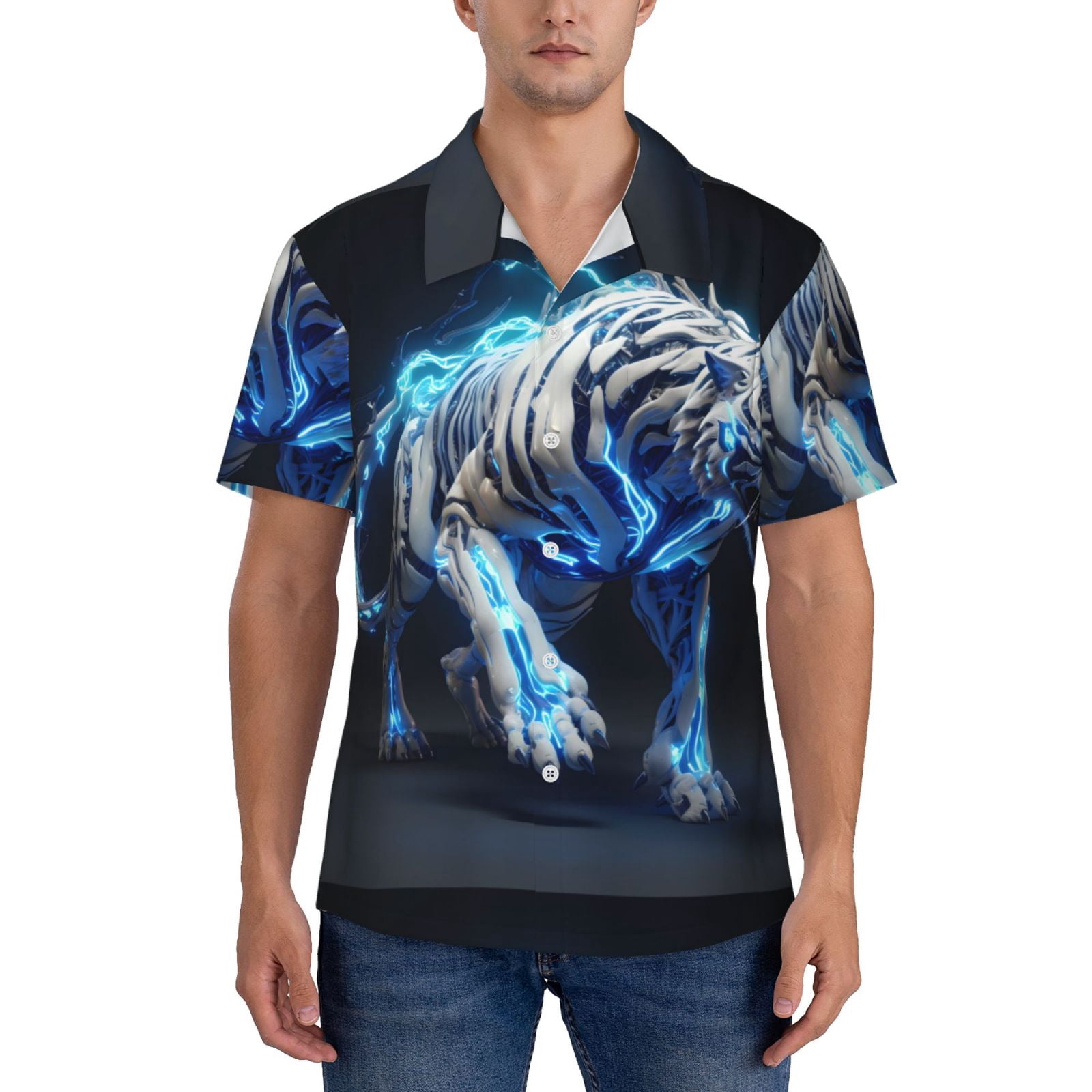 Véritable chemise hawaienne Flag signée Two Palms from Hawaï