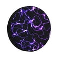 thumbnail image 1 of Yiaed Galaxy Lightning Print Tire Wheel Cover, Waterproof Spare Tire Cover Fit for Jeep, Truck,Trailer, RV, SUV, Camper and Most Vehicle-15 inch, 1 of 6